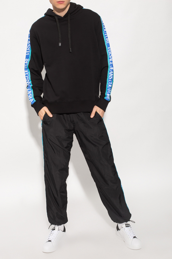 Hoodie with logo Versace Jeans Couture